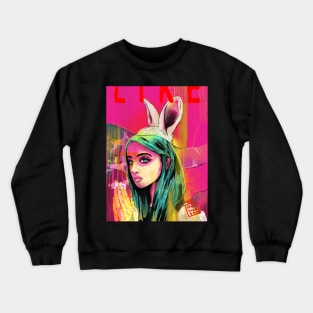 Bunny Steps Crewneck Sweatshirt